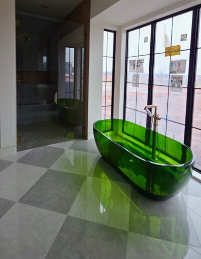 green-glass-tub
